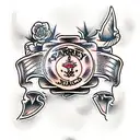 Shield tattoo design idea