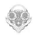 oxygen mom tattoo design idea