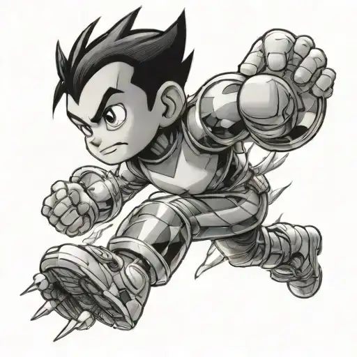 Astro boy tattoo design idea