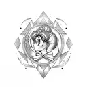 sailor moon tattoo design idea