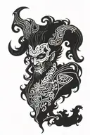Hades tattoo design idea