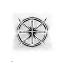 Barbed Wire cross tattoo design idea