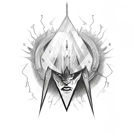 Lightning Bolt tattoo design idea