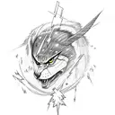 Lightning Bolt tattoo design idea