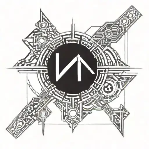 the date 22 03 2024 in Roman numerals with the quote " In your love " above tattoo design idea