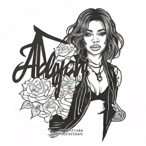 the name Aaliyah, July 14 2019   tattoo design idea