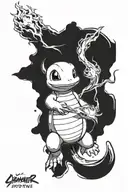 Charmander tattoo design idea