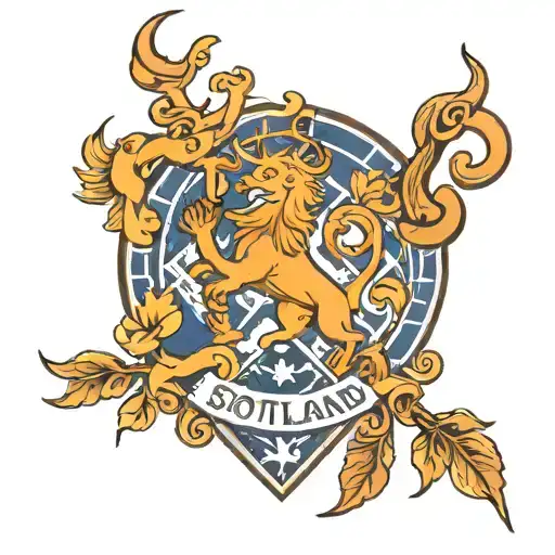 scotland tottenham hotspur tattoo design idea