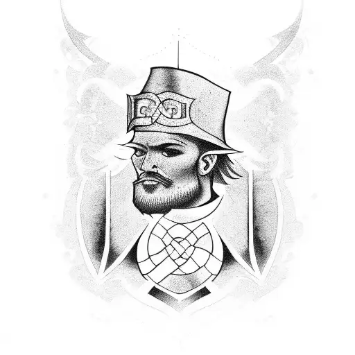 Fighting Irish tattoo design idea