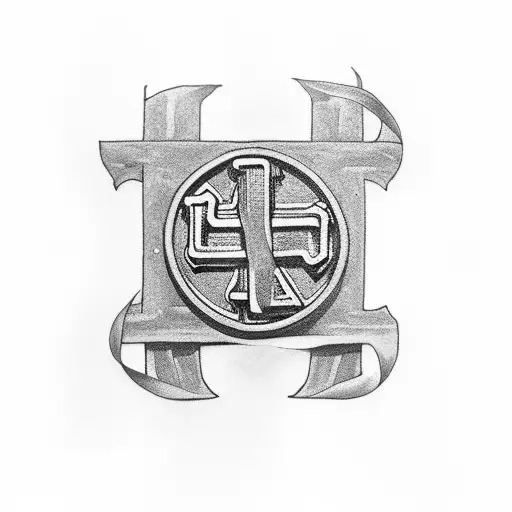 notre Dame Fighting Irish tattoo design idea