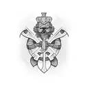 Fighting Irish tattoo design idea