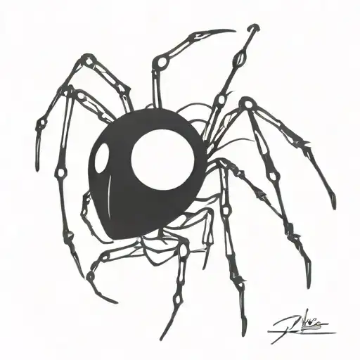 spider cyber tribal tattoo tattoo design idea