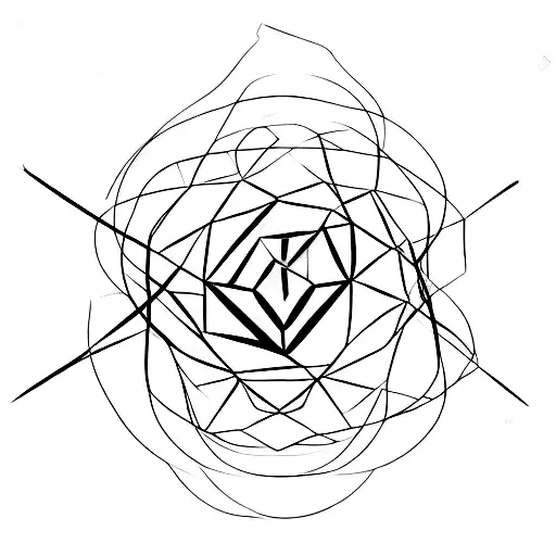 symbol of movement, freedom and enlightenment  tattoo design idea