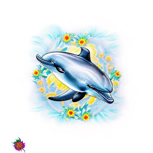 Pin by Ellen van on Dolfijn | Tattoos for daughters, Tattoo designs, Dolphins  tattoo