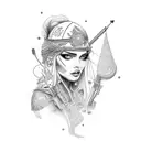 gypsy sniper tattoo design idea