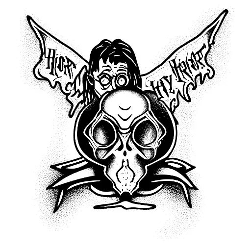 harry potter y las reliquias de la muerte  tattoo design idea