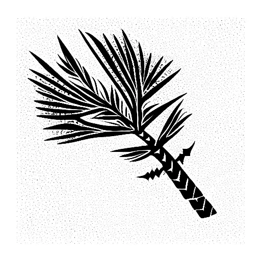 Araucaria mapuche  tattoo design idea