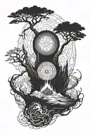 Stormlight stoneward  tattoo design idea