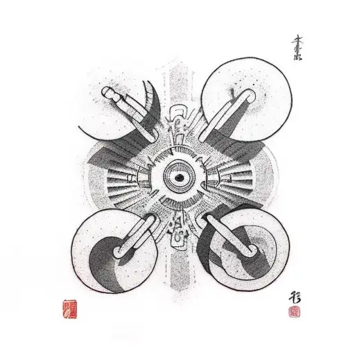 Sisyphus tattoo design idea