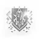 Man Utd Badge tattoo design idea