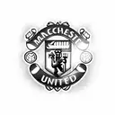 Man Utd Badge tattoo design idea