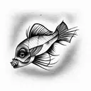 carpenter fish tattoo design idea