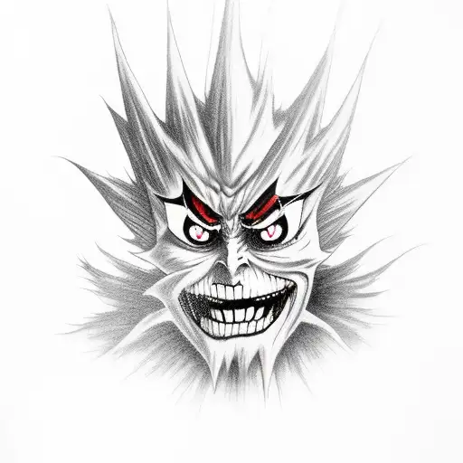 ryuk tattoo design idea