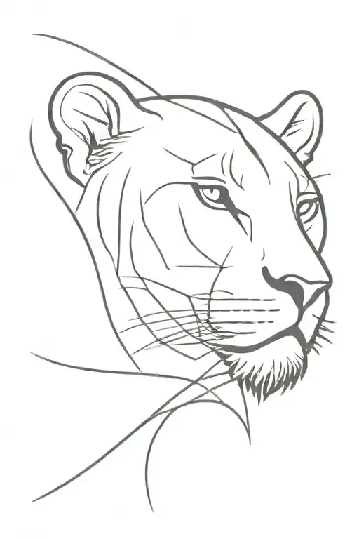 leo tattoo design idea