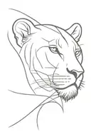 leo tattoo design idea