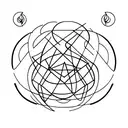 lantern guide tattoo design idea