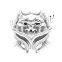 write this in korean 궁하면 통한다 tattoo design idea