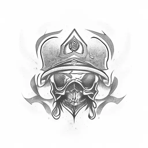 Ace of Spades tattoo design idea