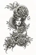 pandora tattoo design idea
