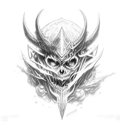 Albedo from overlord tattoo design idea