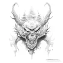 Albedo tattoo design idea