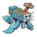 minecraft tattoo design idea