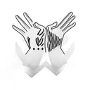 hand tattoo blackout blackwork patterns hand manos tatuaje blackout tattoo design idea