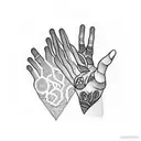 hand tattoo blackout blackwork patterns hand manos tatuaje blackout tattoo design idea