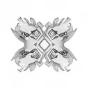 hand tattoo blackout blackwork patterns hand manos tatuaje blackout tattoo design idea