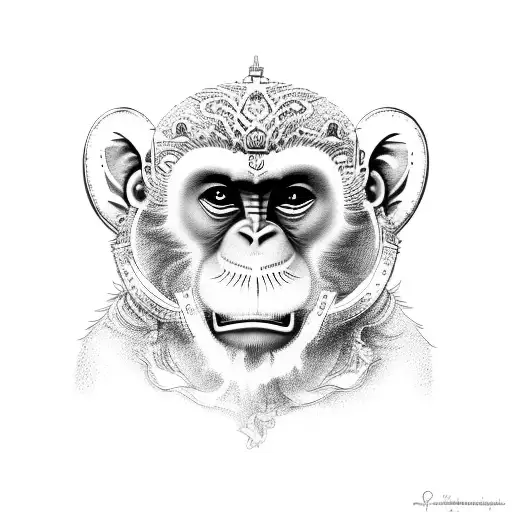 the law of the three monkeys tattoo design idea