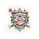 dead cop tattoo design idea