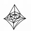 three dices tattoo design idea