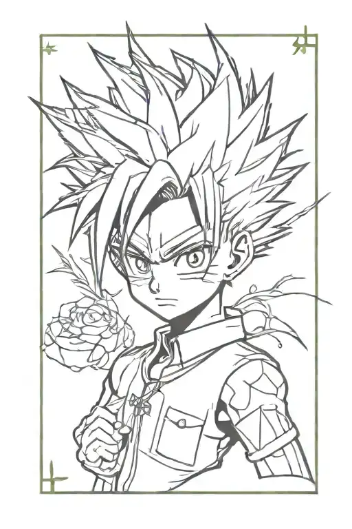 hunter x Hunter tattoo design idea
