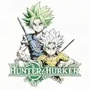 hunter x hunter anime logo tattoo design idea