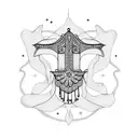 Hamsa Symbol tattoo design idea