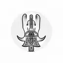 Hamsa Symbol tattoo design idea