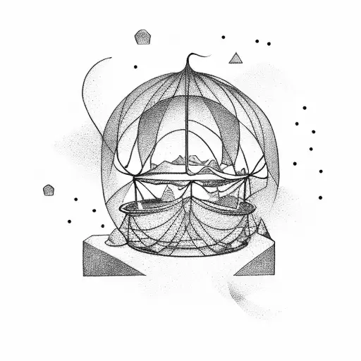 sexy fortune teller tattoo design idea