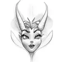 Tinkerbell tattoo design idea