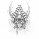 christian soldier tattoo design idea