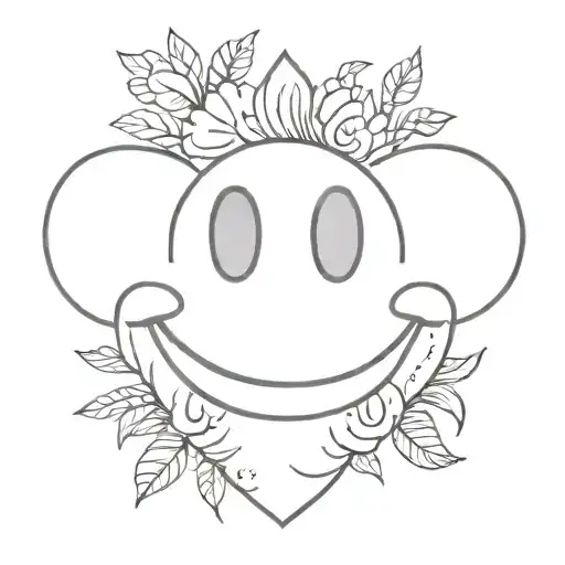have a nice day smiley face tattoo tattoo design idea